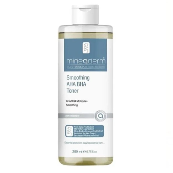 Mineaderm Smoothing AHA BHA Toner 200 ml ürün görseli