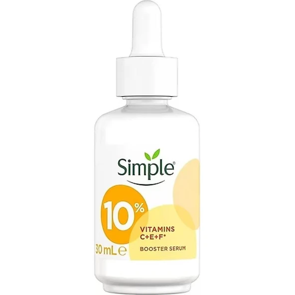 Simple %10 Vitamin C+E+F Booster Serum 30 ml ürün görseli