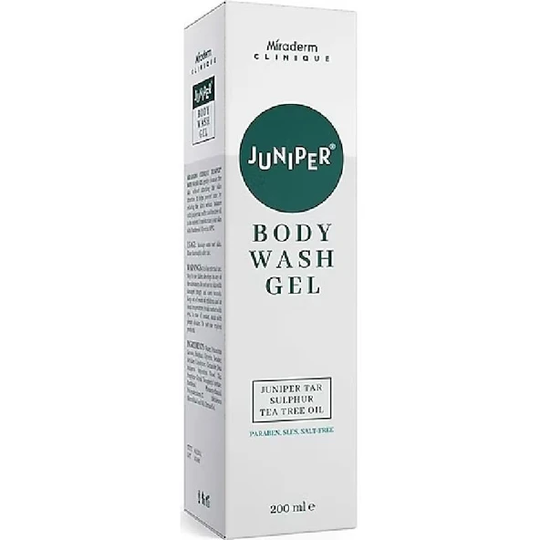Miraderm Clinique Juniper Vücüt Yıkama Jeli 200 ml ürün görseli