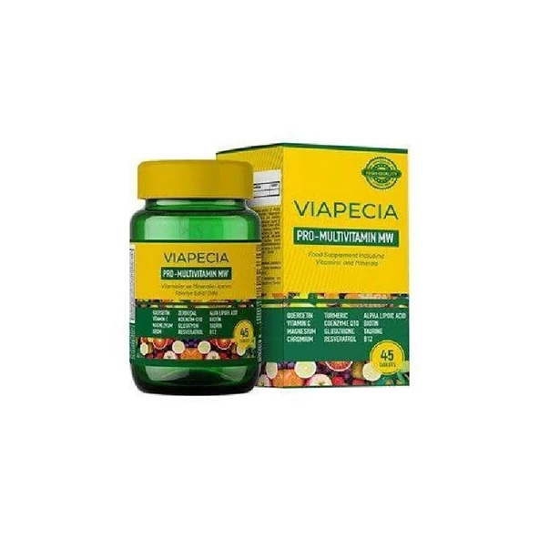 Viapecia Pro Multivitamin MW 45 Tablet ürün görseli