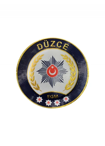 DÜZCE Polis Kol Arması 3D Plastik TPU, Yeni Tip, Cırtlı, Standart Ölçü, 1.sınıf Kalite ürün görseli