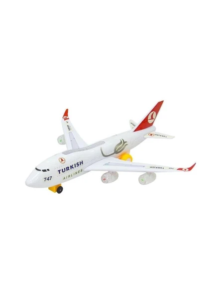 Ethem Oyuncak THY Pilli Işıklı Uçak (ITEM KOD : 266B-4) ürün görseli 1