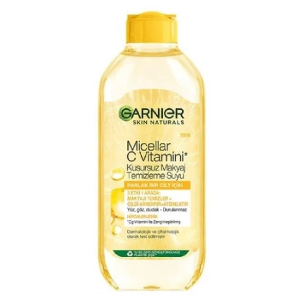 Garnier Micellar C Vitamini Kusursuz Makyaj Temizleme Suyu 400 ml ürün görseli
