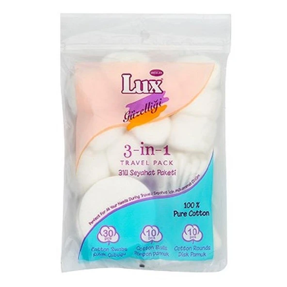Lux Pamuk 3 in 1 Travel Pack ürün görseli