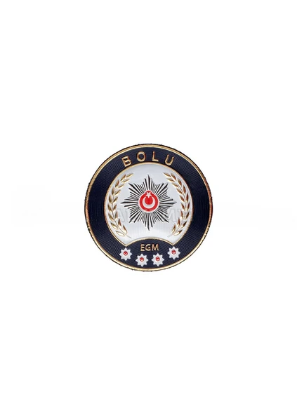 BOLU Polis Kol Arması 3D Plastik TPU, Yeni Tip, Cırtlı, Standart Ölçü, 1.sınıf Kalite ürün görseli