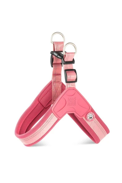 Max & Molly Max Molly Matrix 2.0 Akıllı Künyeli Q-Fit Köpek Göğüs Tasması Rose Large ürün görseli 1