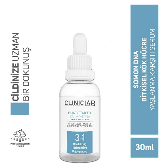 Cliniclab Bitkisel Kök Hücre ve Somon DNA Cilt Serumu 30 ml ürün görseli