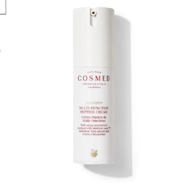 Cosmed Revolution Multi-Function Peptide Cream - Yaşlanma ve Kırışıklık Karşıtı Peptitli Nemlendirici Cilt Bakım Kremi 30 ml ürün görseli