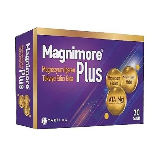 Magnimore Plus 30 Tablet ürün görseli