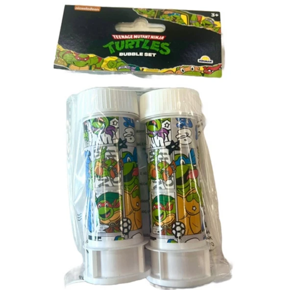 Ninja Turtles 2'li Köpük Baloncuk S00005320 ürün görseli