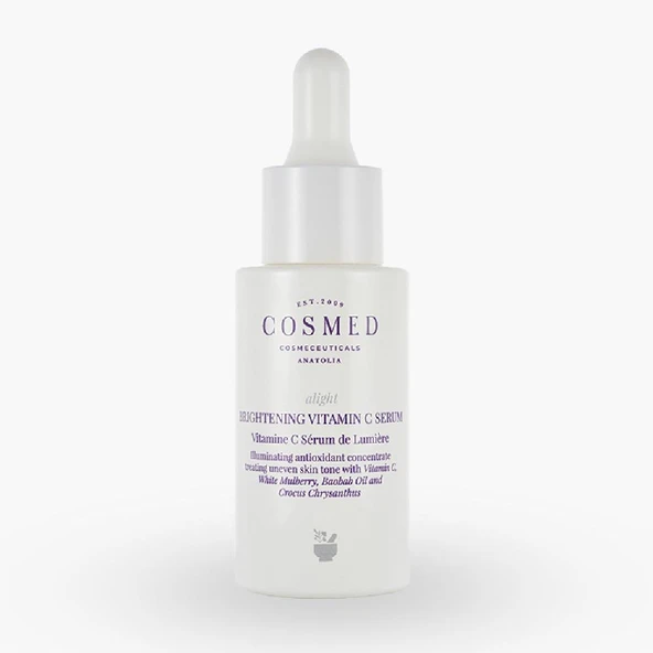 Cosmed Alight Brightening Vitamin C Serum - Aydınlatıcı ve Leke Karşıtı Etkili C Vitamini Serum - Cilt Tonu Eşitleyici 30 ml ürün görseli