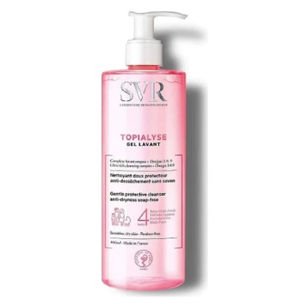 SVR Topialyse Gel Lavant Gentle Protective Cleanser Pompalı 400 ml ürün görseli
