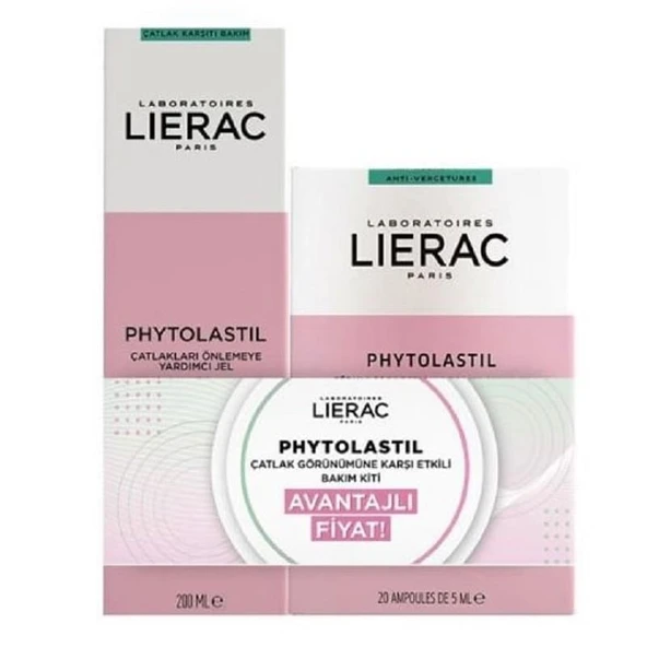Lierac Phytolastil Bakım Kiti Gel 200 ml + Ampul 5 ml ürün görseli