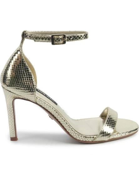 Nine West Isla2 5PR Altın Topuklu Kadın Ayakkabı ürün görseli