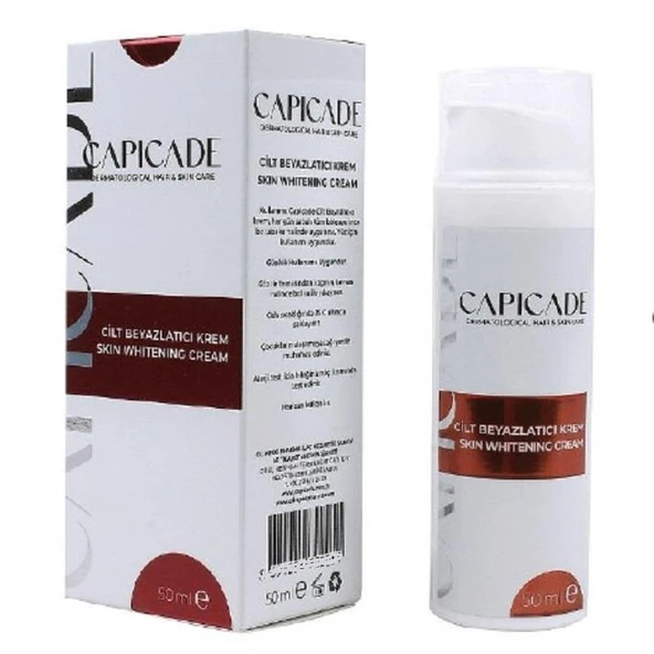 Capicade Cilt Beyazlatıcı Krem 50 ml ürün görseli