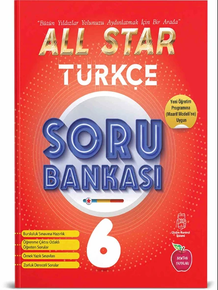 Newton Yayınları 6. Sınıf All Star Türkçe Soru Bankası Yeni Maarif