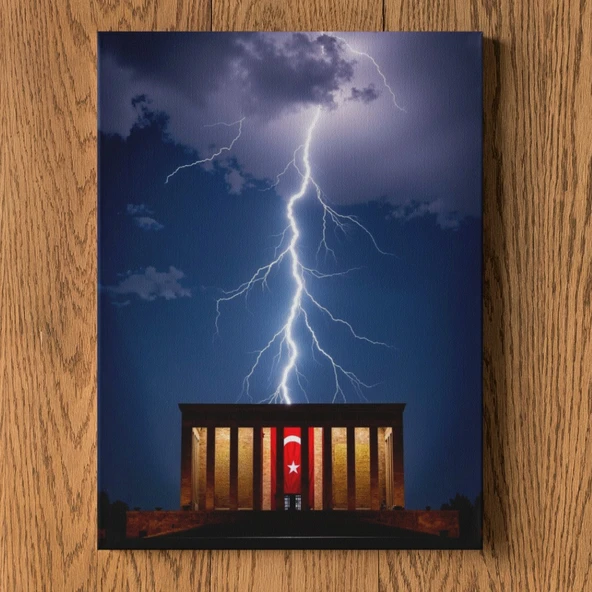 Atatürk Tablosu - Anıtkabir ve Yıldırım - 2