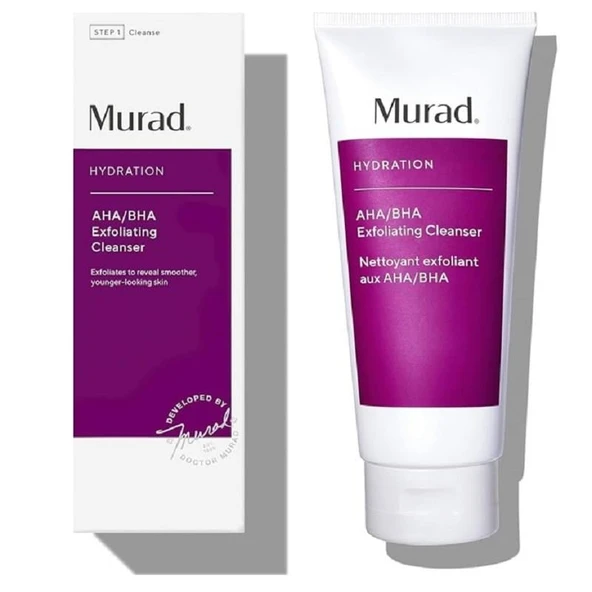 Murad AHA/BHA Exfoliating Cleanser Soyucu Etkili Yüz Temizleme Peelingi 200 ml ürün görseli