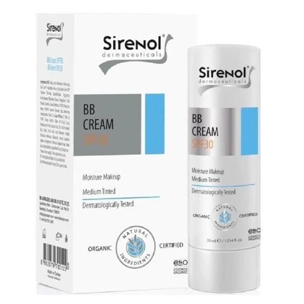 Sirenol SPF30 BB Krem 30 ml ürün görseli