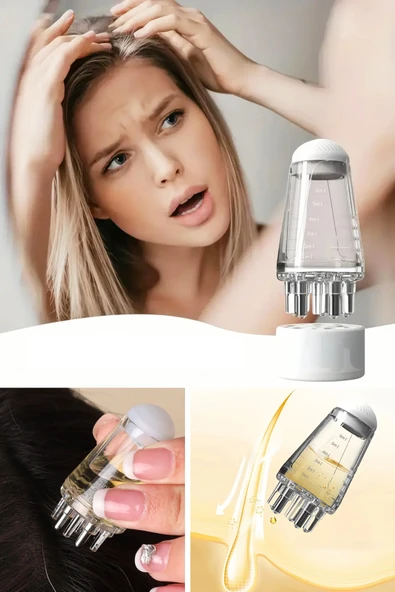 NACTUMU Hızlı ve Etkili Saç Serumu Aplikatörü Dağınıklığı Önleyen Saç Serumu Aplikasyon Aleti ürün görseli