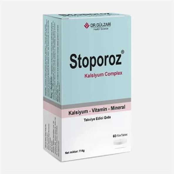 Stoporoz Kalsiyum Complex 60 Tablet ürün görseli