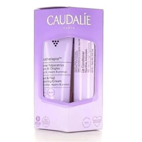 Caudalie Winter Duo The Des Vignes Dudak Bakım Kremi + El ve Tırnak Bakım Kremi 30 ml ürün görseli