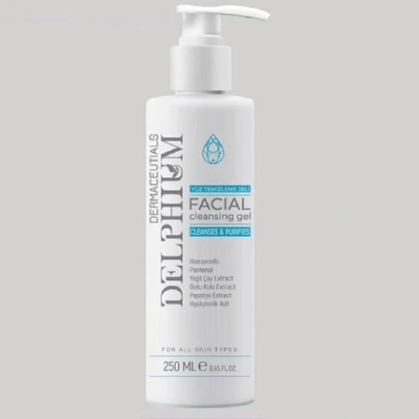 Delphium Yüz Temizleme Jeli 250 ml ürün görseli