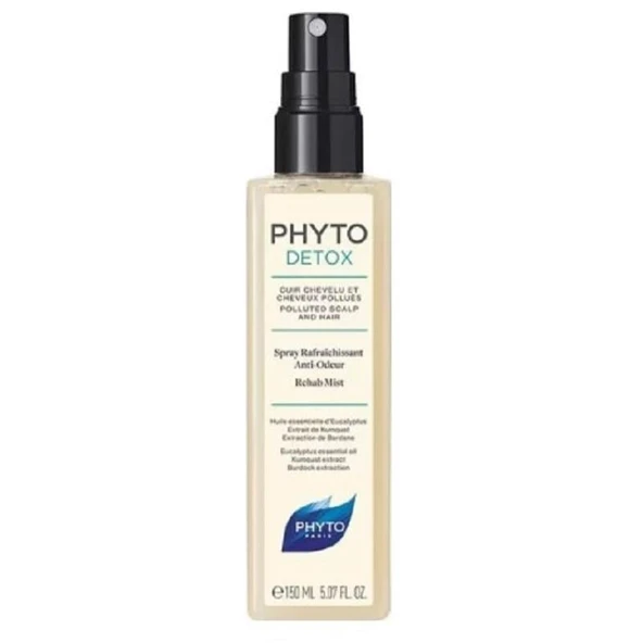 Phyto Phytodetox Cansız ve Mat Saçlar İçin Koku Giderici Sprey 150 ml ürün görseli