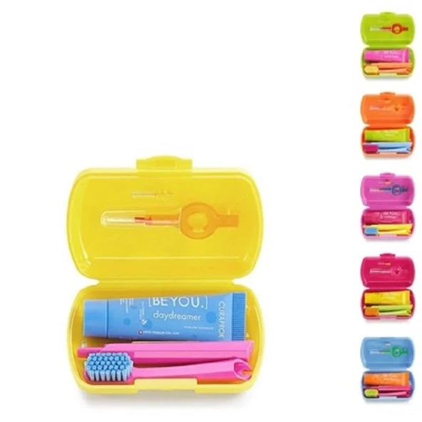 Curaprox Travel Set (Diş Fırçası+ Diş Macunu + Diş Arası Fırçası) - Resim 2