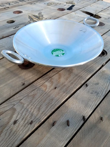 Aluminyum Sac Tava Kulplu Kapaksız. - Resim 3