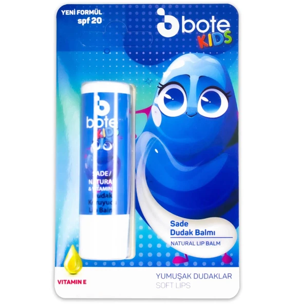 Bote Kids Lipbalm Natural ürün görseli