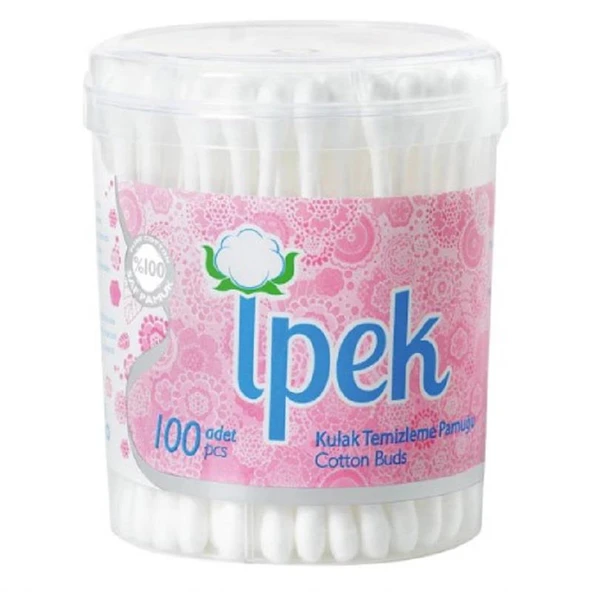 İpek Kulak Çubuğu Yuvarlak 100'lü ürün görseli