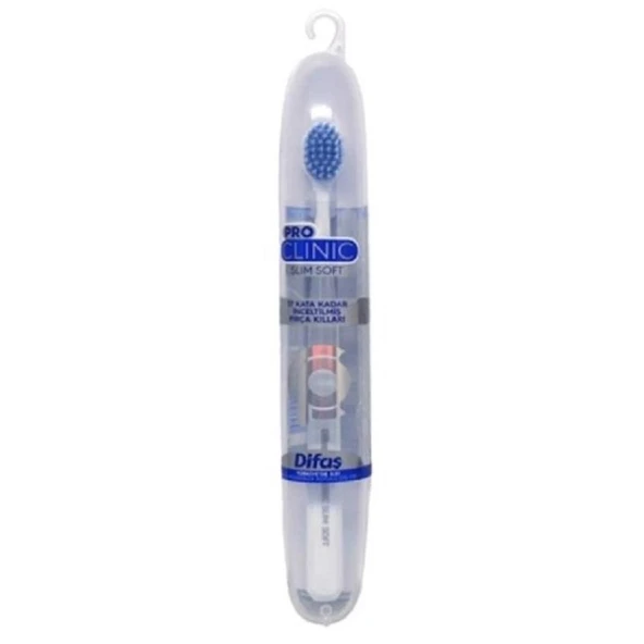 Difaş Pro Clinic Slim Soft Diş Fırçası - Muhafaza Kutulu