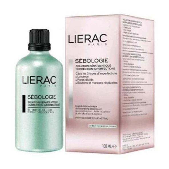 Lierac Paris Sebologie Imperfections Corrections Regulating Solution Akneli Ciltler İçin Keratoliti 100 ml ürün görseli