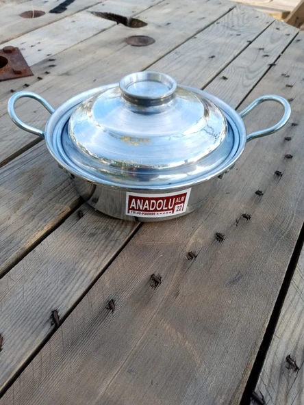 Aluminyum Tencere Kapaklı küçük - Resim 6
