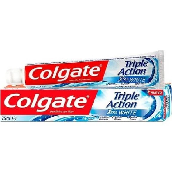 Colgate Triple Action Xtra White 75 ml ürün görseli