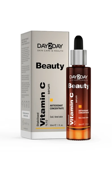 Day2Day Beauty Stabilised Vitamin C %10 Serum 30 ml