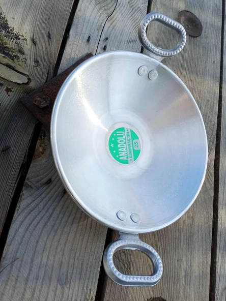 Aluminyum Sac Tava Kulplu Kapaksız - Resim 3