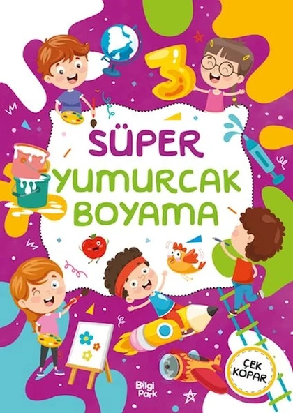 Bilgipark / Süper Yumurcak Boyama ürün görseli 1