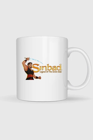 Denizci Sinbad Seven Seas Tasarımlı Kupa Bardak ürün görseli
