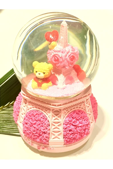 Monalisa Home 15x10 Lüks Renkli Figürlü Gösterişli Kar Küre ürün görseli 1