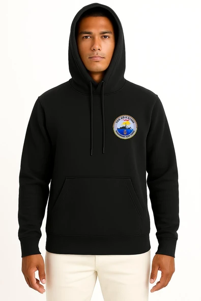 Kapüşonlu Tcg Ağ-5 A1580 Cep Tasarımlı Unisex Sweatshirt - Resim 11