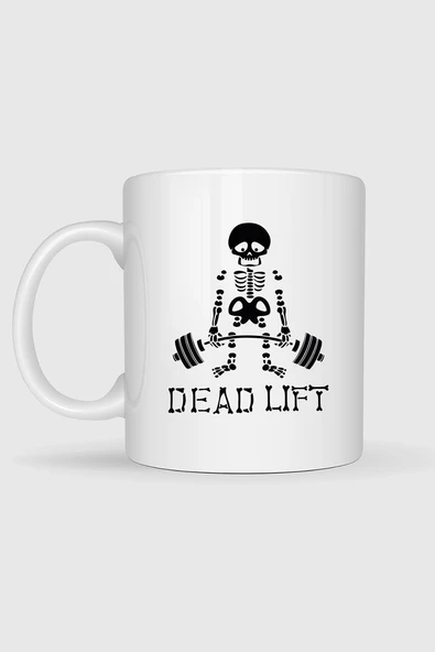 Dead Lift Tasarımlı Kupa Bardak - Resim 2