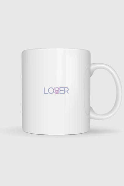 Lover - Loser Tasarımlı Kupa Bardak ürün görseli