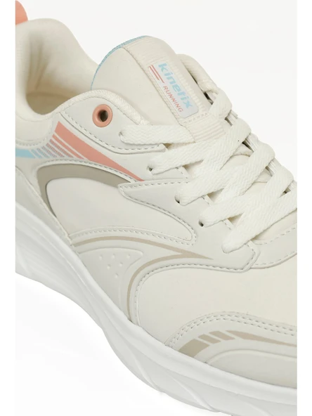 Kinetix Quıck Run Ekru Renk Kadın Sneaker - Resim 7