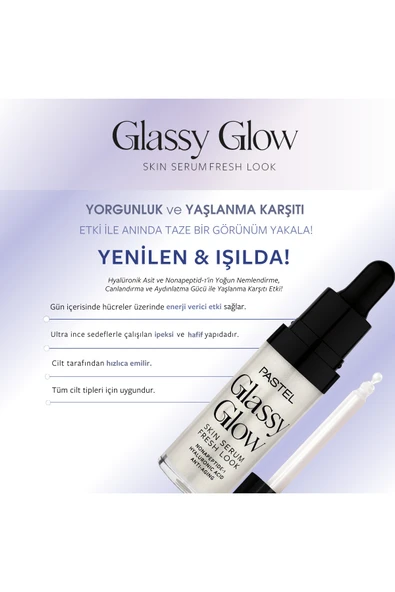 Pastel Glassy Glow Skin Serum - Aydınlatıcı Cilt Serumu 14.4 ml - 6