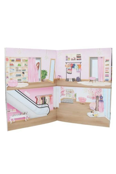 Top Model Kalpli pullu kapak boyama kitabı - 4