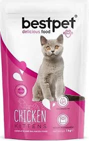 Bestpet Tavuklu Yavru Kedi Maması 1 Kg