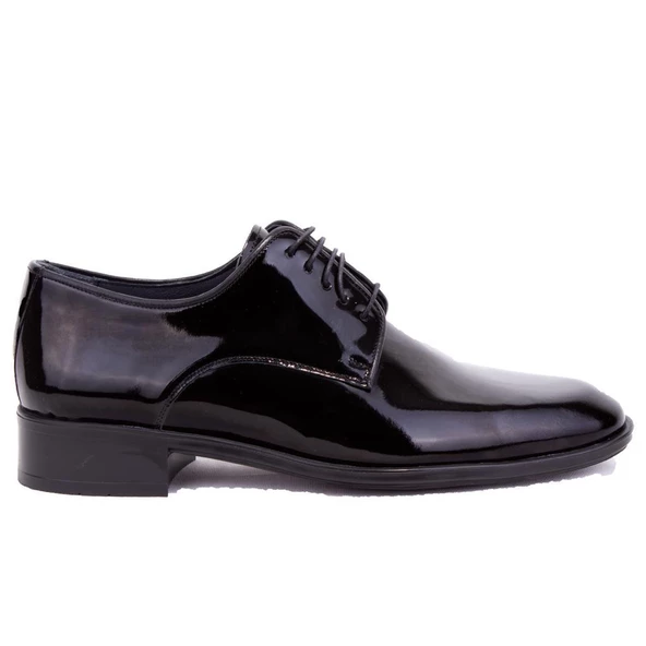 Fermend 849 Siyah Rugan Klasik Deri Erkek Ayakkabı - 2