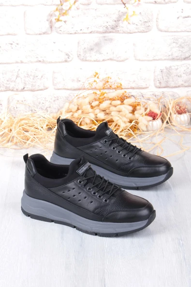 King Paolo I1308 Energy Hafif Rahat Hakiki Deri Erkek Ayakkabı - Resim 8